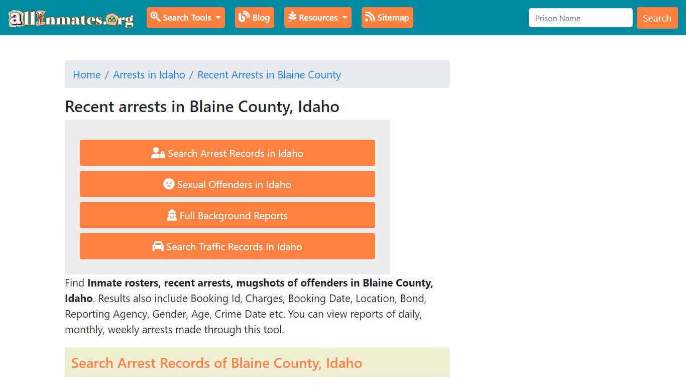 Recent arrests in Blaine County, Idaho | Mugshots, Rosters, Inmates, Crimes